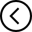 flèche à gauche